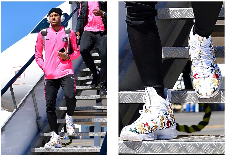 Neymar gây ấn tượng với mẫu giày Le Bron 15 - KITH