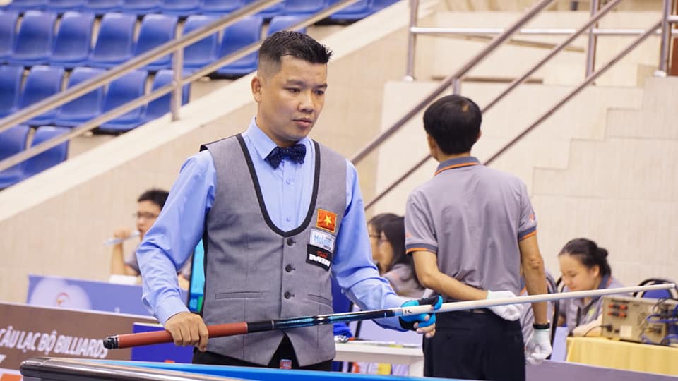 Ngô Đình Nại đụng cơ thủ số 1 thế giới tại vòng 1/8 Giải billiards carom 3 băng World Cup TP.HCM 2019
