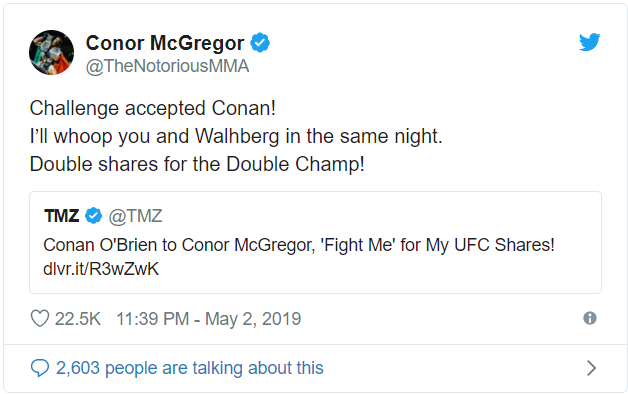 Rocky Balboa sẵn sàng chia cổ phần UFC cho Conor McGregor?