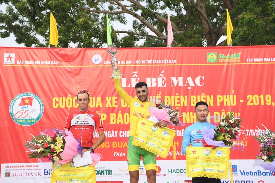 Mirsamad Pourseyed giành áo vàng cuộc đua xe đạp “Về Điện Biên Phủ” 2019