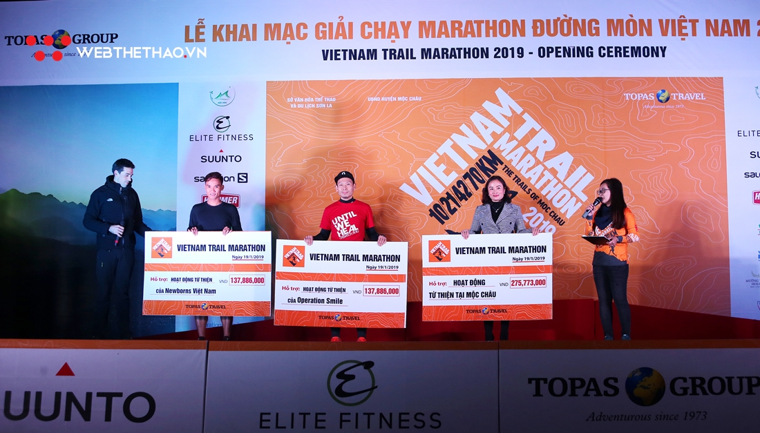 Lễ khai mạc đầy sắc màu của Vietnam Trail Marathon 2019