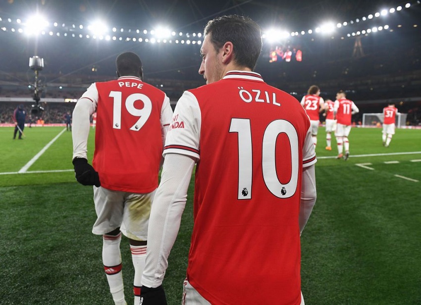 Mesut Ozil “tái sinh” bằng những chỉ số tuyệt vời với Arsenal của Arteta