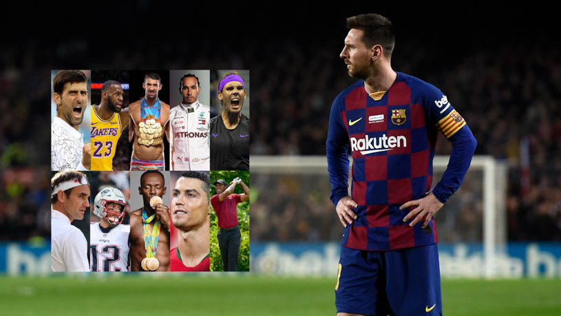 Messi được bầu chọn là vận động viên xuất sắc nhất thập kỷ