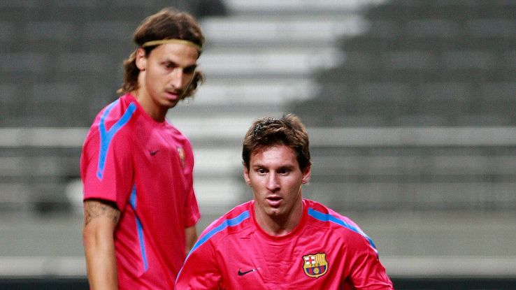 Messi lo lắng nhắn tin cho HLV Guardiola khi Ibrahimovic đến Barca