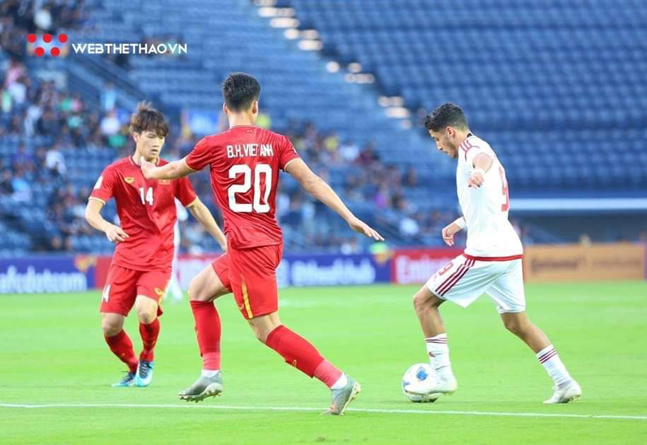 Chùm ảnh: U23 Việt Nam nhọc nhằn giành một điểm trước U23 UAE