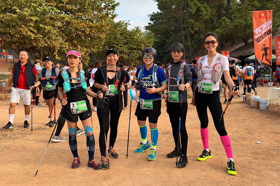Quán quân Siêu mẫu Việt Nam và sao Cuộc đua kỳ thú chinh phục Vietnam Trail Marathon 2020