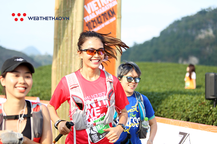 Quán quân Siêu mẫu Việt Nam và sao Cuộc đua kỳ thú chinh phục Vietnam Trail Marathon 2020