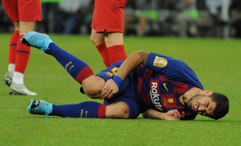 Barca sốc khi Luis Suarez bỏ lỡ hơn 20 trận sau phẫu thuật