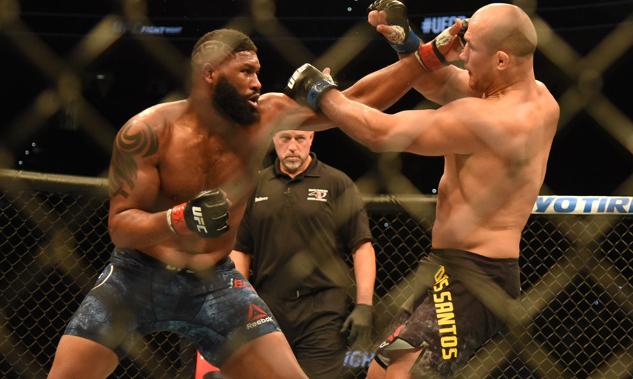 KẾT QUẢ UFC Raleigh: Dao cạo Curtis Blaydes knockout Junior Dos Santos