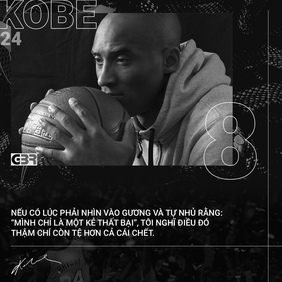 Kobe Bryant và 8 câu nói bất tử trong lòng các baller