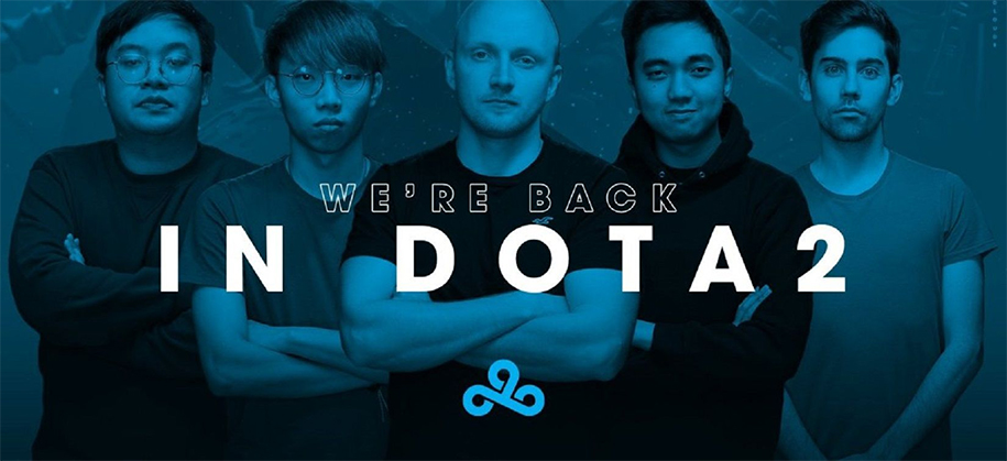 Cloud9 công bố đội hình Dota 2 mới, chuẩn bị đối đầu EternaLEnVy