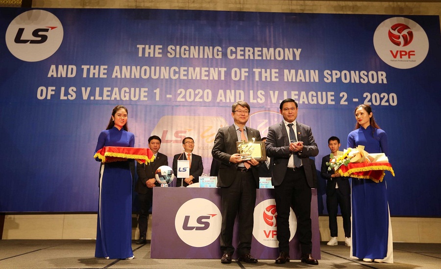 V.League 2020 đón nhà tài trợ từ người quen của bầu Tú