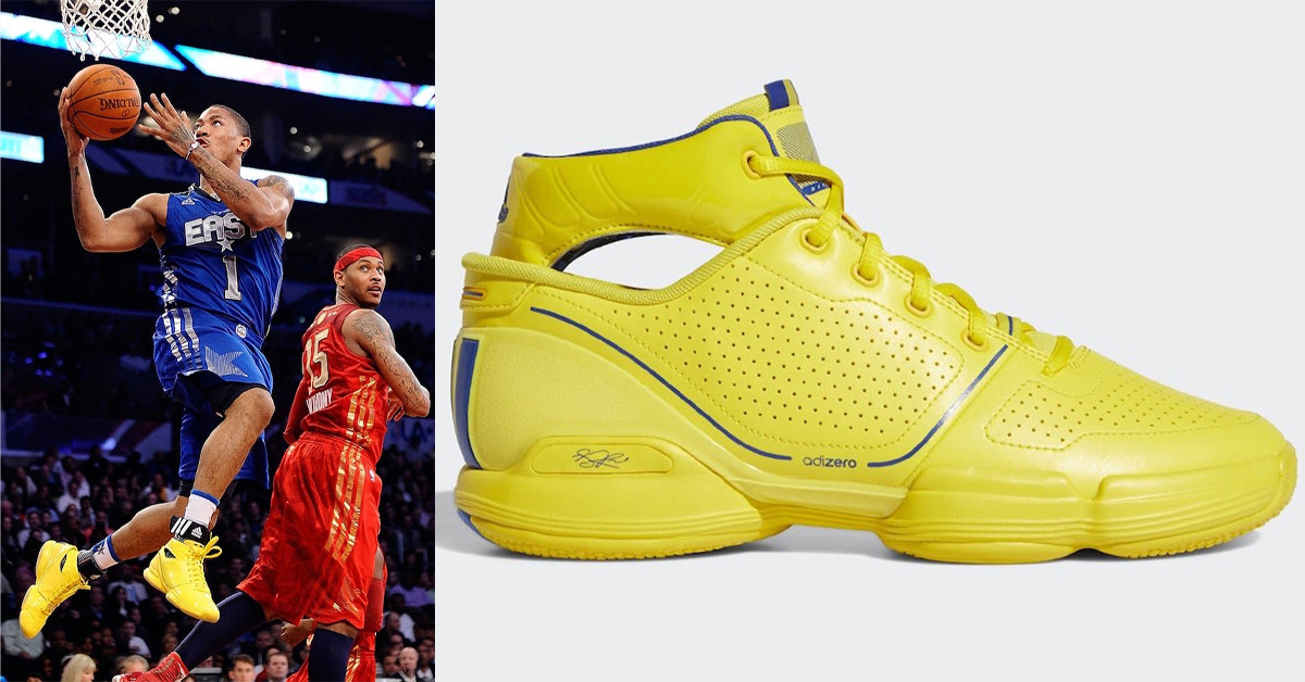 Adidas hồi sinh phiên bản giày đầu tiên của Derrick Rose với phối màu All-Star