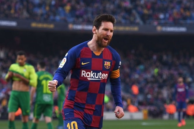 Messi lập kỳ tích ngoạn mục sau 7 năm với poker cho Barca