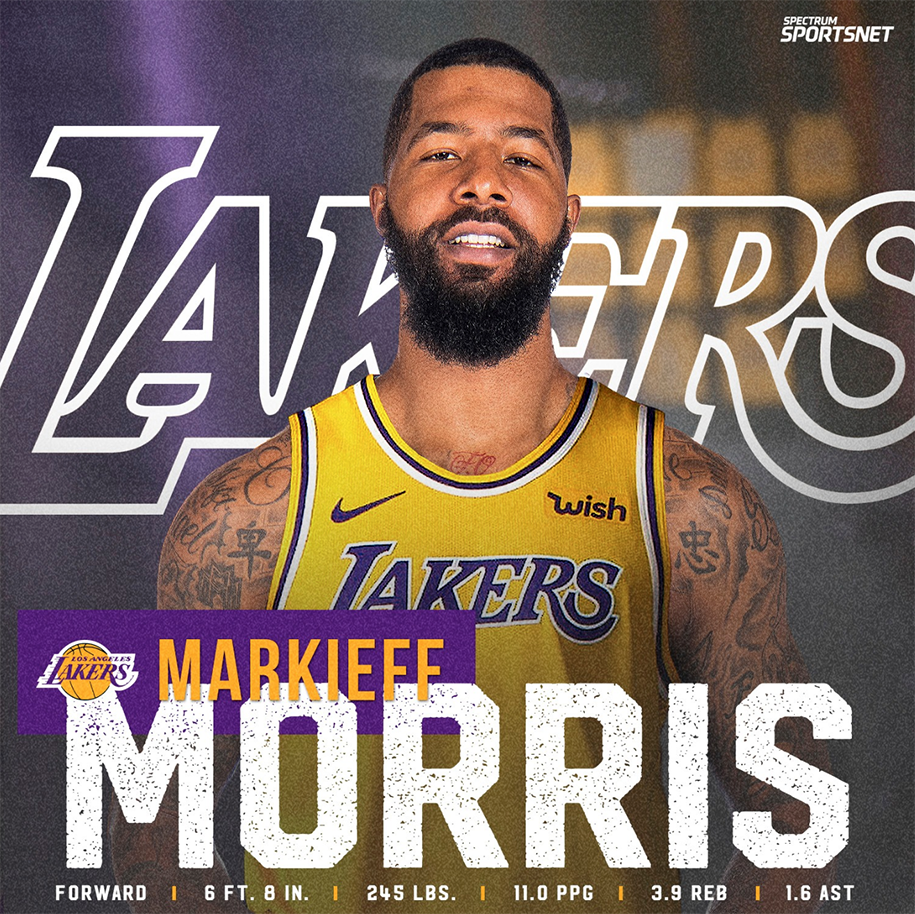 Chính thức: Los Angeles Lakers ký hợp đồng với Markieff Morris