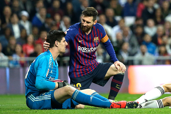 Messi có thành tích trái ngược khi gặp thủ môn Real Madrid ở Siêu kinh điển