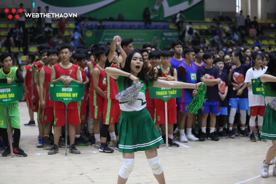 Lễ hội bóng rổ cho học sinh Thủ đô khai màn năm mới 2020