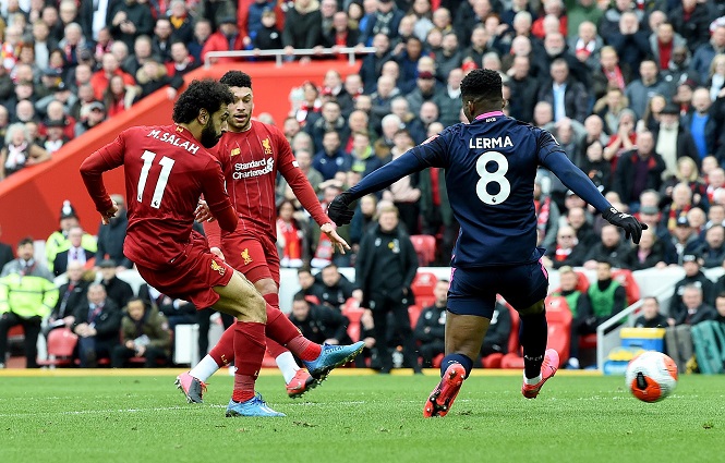 Salah tạo dấu mốc tuyệt vời cùng Liverpool trong trận thứ 100
