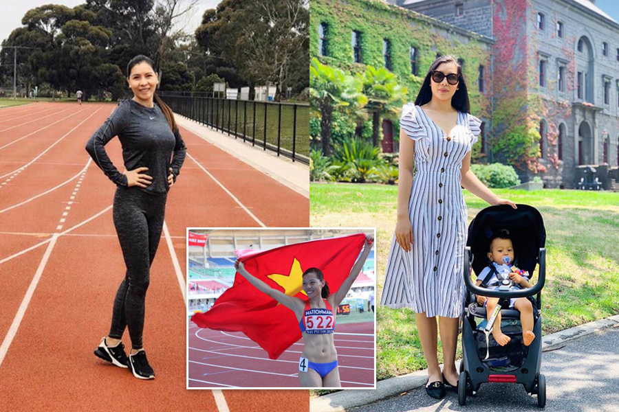 “Nữ hoàng tốc độ” Vũ Thị Hương nhớ nghiệp chạy, trở lại tập luyện sau một năm sinh con