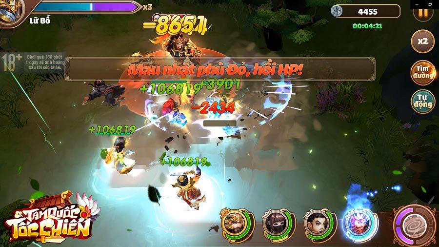 Tặng 333 giftcode game Tam Quốc Tốc Chiến Mobile