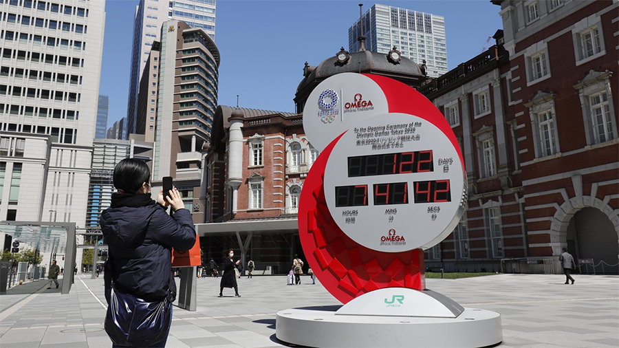 Tokyo 2020 hoãn 1 năm: Đồng hồ Olympic đổi chức năng!