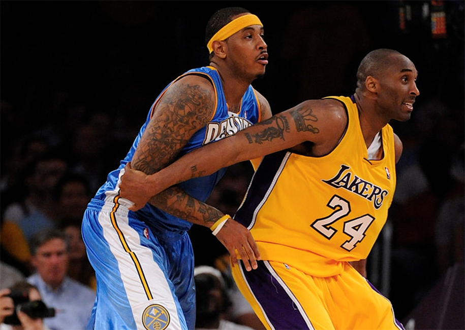 Carmelo Anthony hồi tưởng về ngày anh có được sự tôn trọng từ Kobe Bryant
