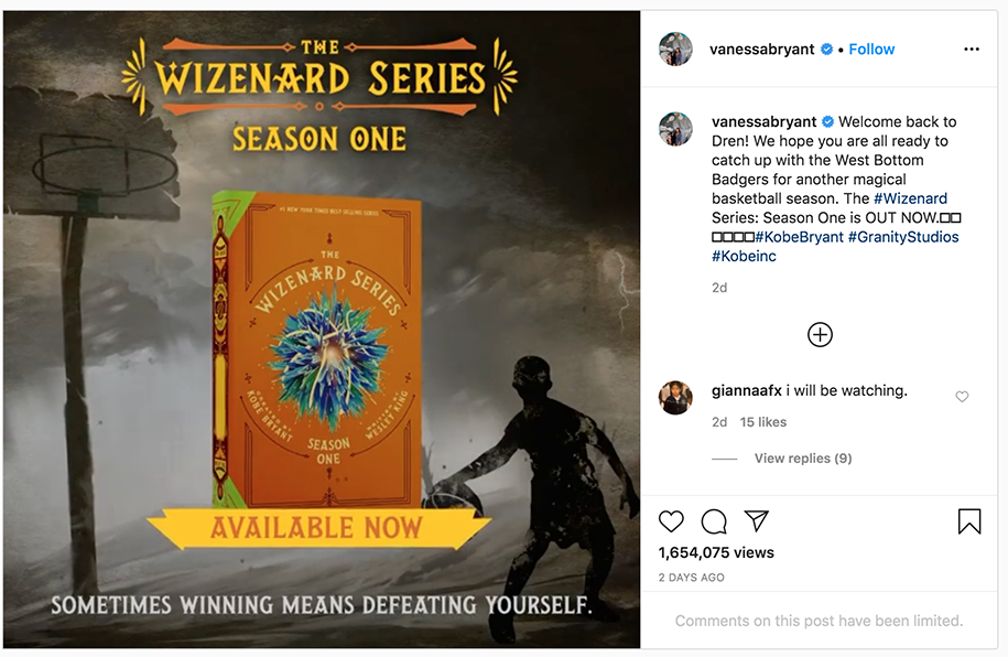 Quyển sách kế tiếp trong series Wizenard của Kobe Bryant được ra mắt