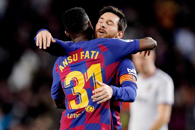 Sao trẻ thừa kế ngai vàng của Messi ở Barca xuất sắc thế nào?