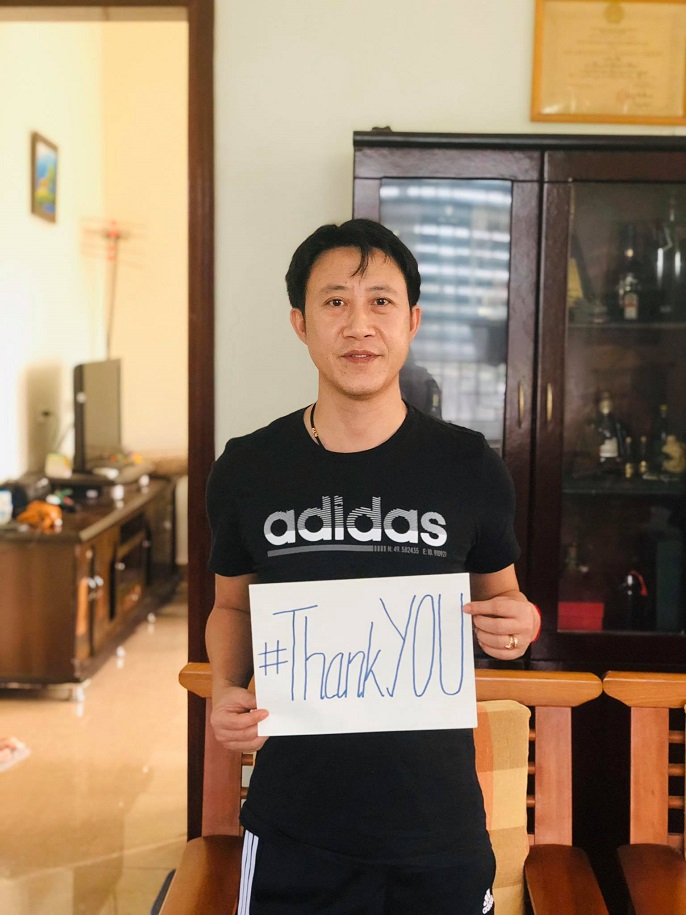 HLV Nguyễn Thành Công: Lặng thầm nói lời Xin cảm ơn