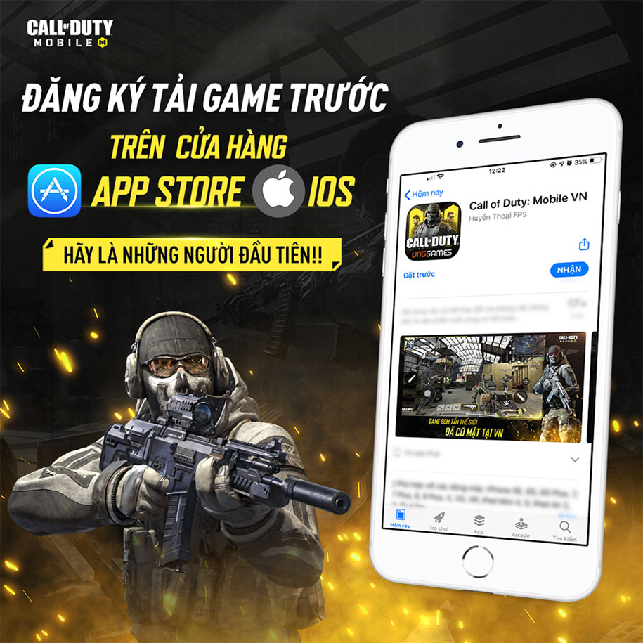 Call of Duty Mobile Việt Nam có mặt trên Appstore, chốt ngày ra mắt?
