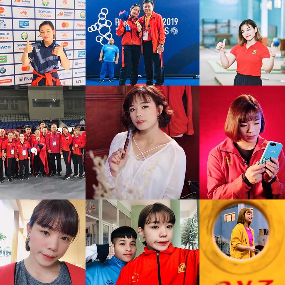 Phút “biến hình đốn tim” NHM của nữ lực sĩ cử tạ vô địch SEA Games Hồng Thanh