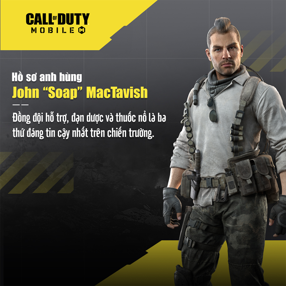 Danh sách các nhân vật trong Call of Duty Mobile