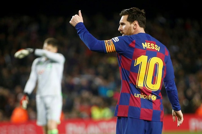 Messi được xác nhận số bàn thắng ngay cả khi La Liga bị hủy