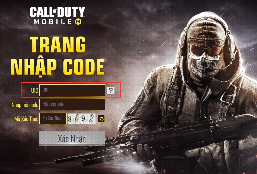 Cách nhập code Call of Duty Mobile VNG mới nhất