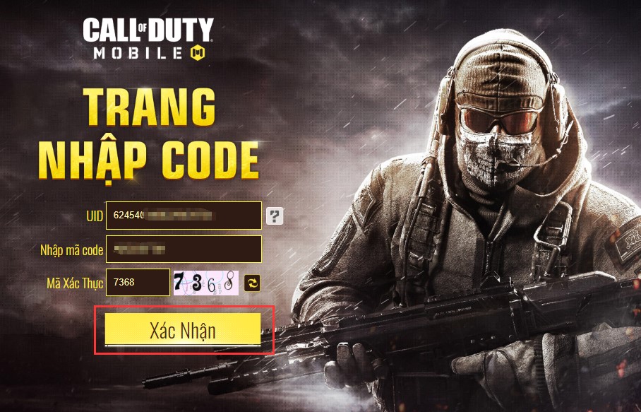 Cách nhập code Call of Duty Mobile VNG mới nhất