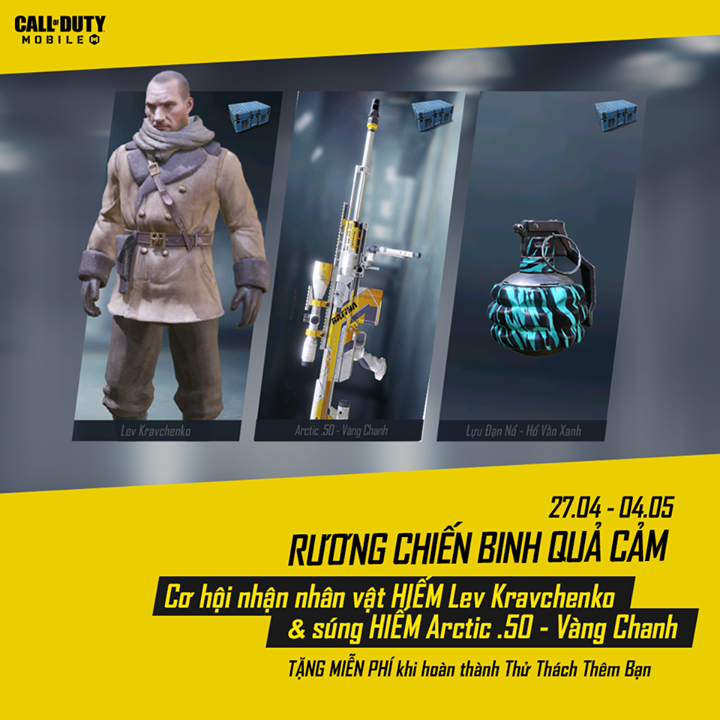 Chuỗi sự kiện Call of Duty Mobile VNG 30/4: Không thể bỏ qua!