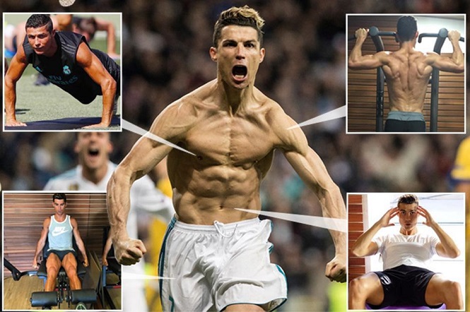 Ronaldo chuyển đổi từ cậu bé gầy gò sang võ sĩ hạng trung qua một đêm