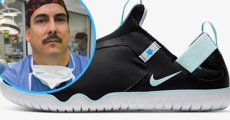 Nike tặng số giày khổng lồ cho các bác sỹ chống COVID-19