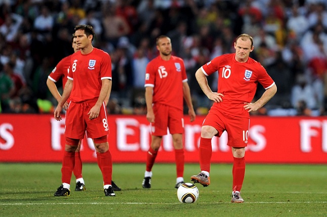 Đội hình được ví là “thế hệ vàng” của tuyển Anh tại World Cup 2010 gồm những ai?