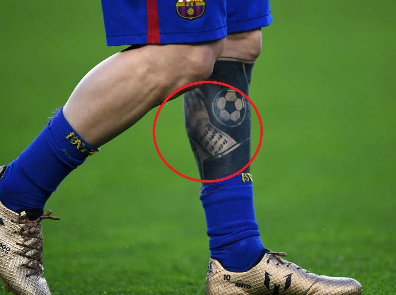 Lionel Messi lọt top ngôi sao có hình xăm xấu lạ  Báo Dân trí