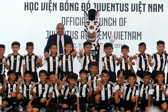 Học viện Juventus Việt Nam sắp trình làng lứa cầu thủ đầu tiên
