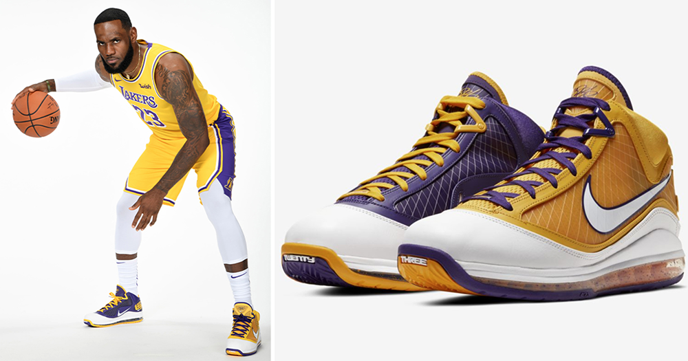 Nike LeBron 7 “Media Day”: Bản phối Lakers tuyệt đẹp sẽ ra mắt vào cuối tuần này