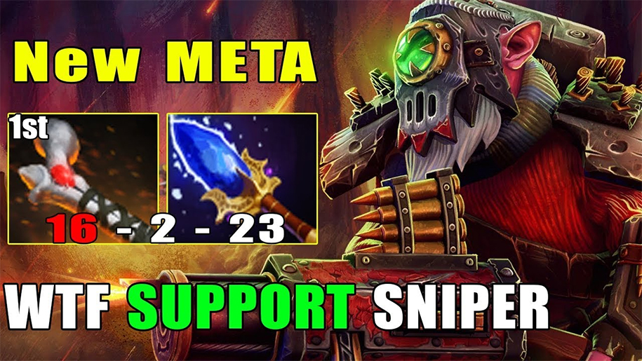 Guide Dota 2 - Sniper ở vị trí Support: Nên hay không?