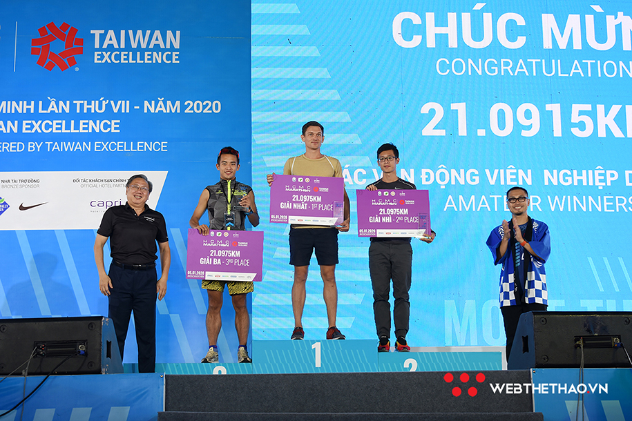 Cập nhật kết quả các cự ly của HCMC Marathon 2020