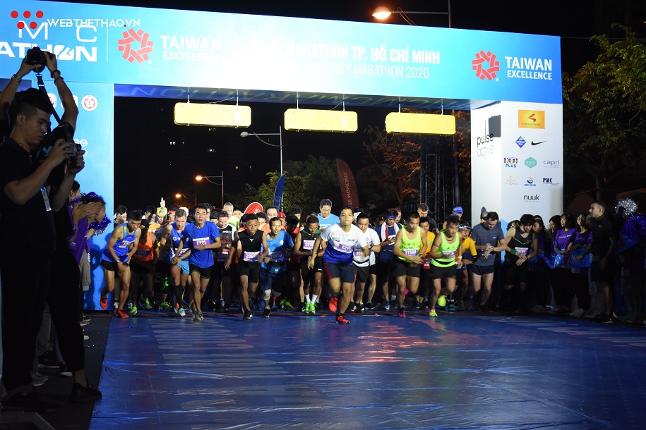 Những khung hình tuyệt đẹp tại HCMC Marathon 2020