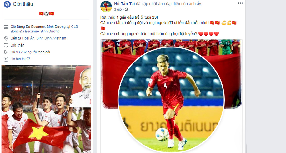 Các tuyển thủ U23 Việt Nam nói lời chia tay cấp độ U23 trong tiếc nuối