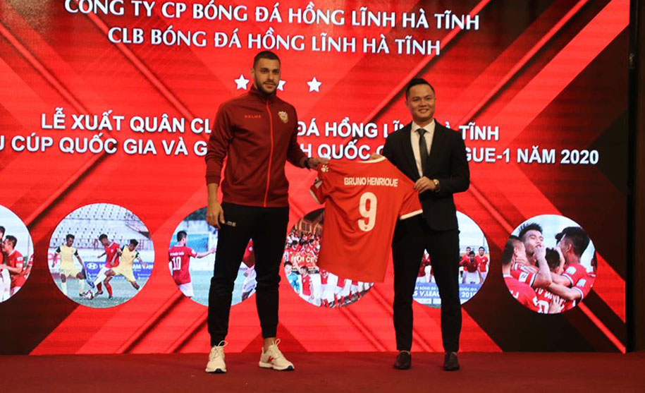 Hồng Lĩnh Hà Tĩnh đặt mục tiêu trụ hạng ở V.League 2020