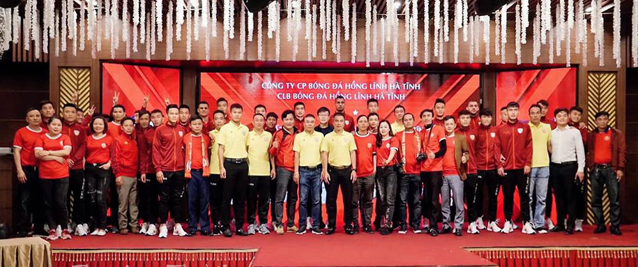 Hồng Lĩnh Hà Tĩnh đặt mục tiêu trụ hạng ở V.League 2020