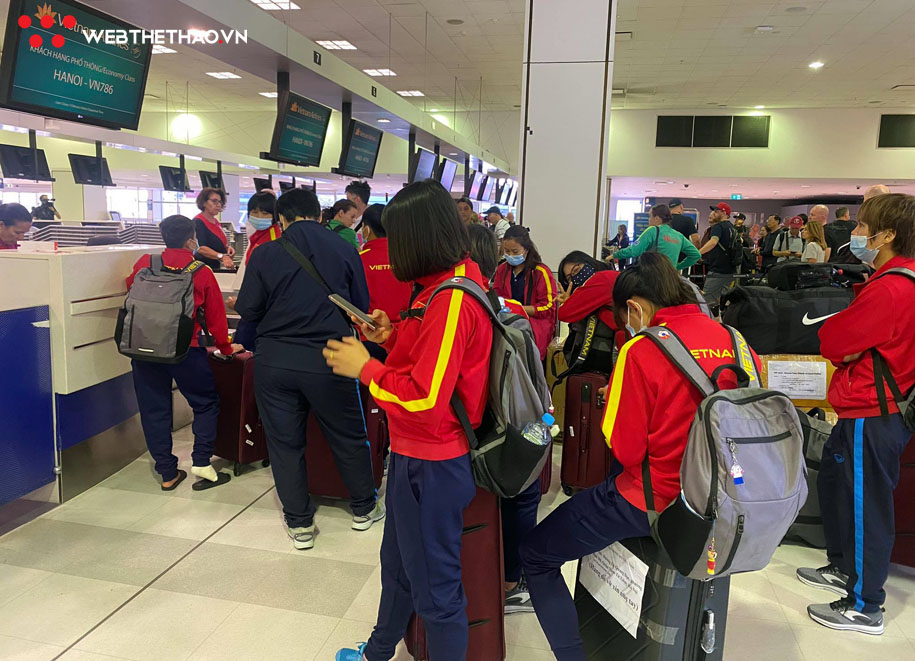 ĐT nữ Việt Nam về nước sớm chuẩn bị cho trận tái đấu Australia
