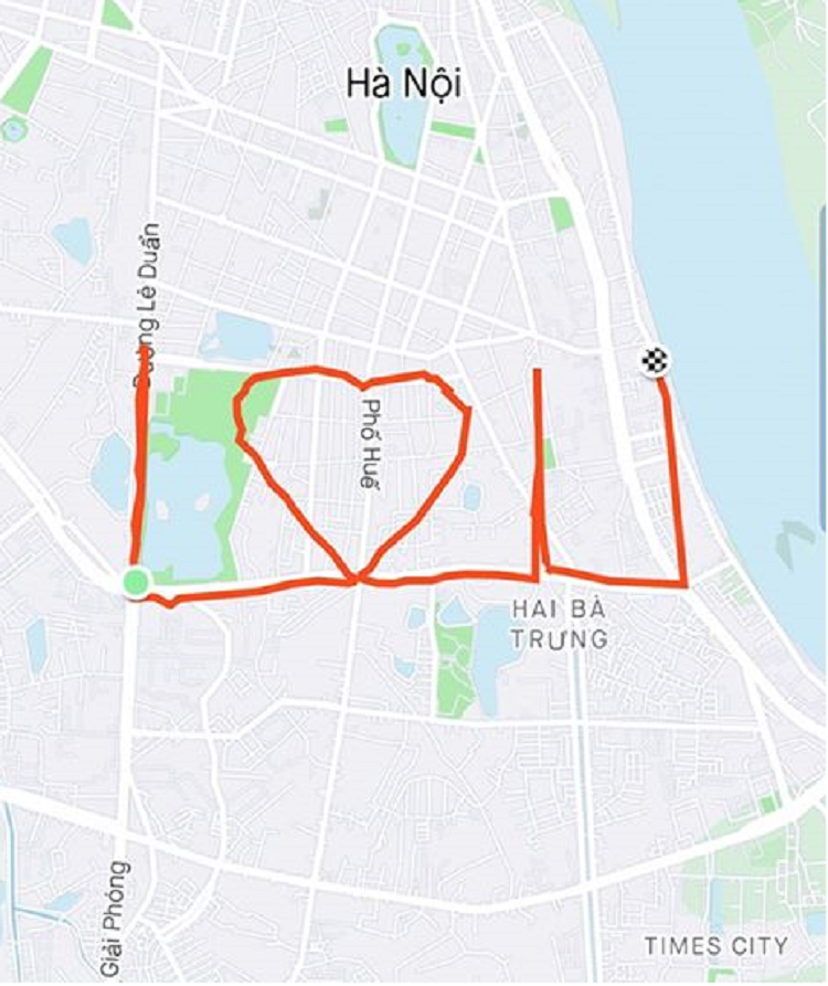 Valentine theo cách của runner